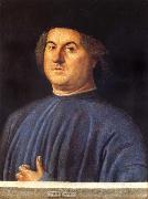 VIVARINI, Alvise Portrait of A Man oil on canvas